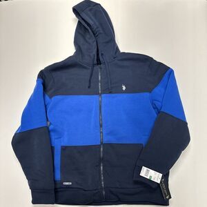 U.S Polo Association Zip Hoodie Large Men's‎ Jacket